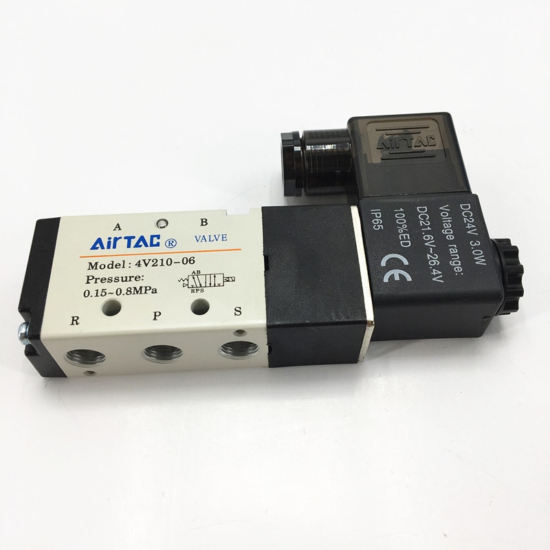 Пневмораспределитель  Airtac 4V21006BG-AM-W